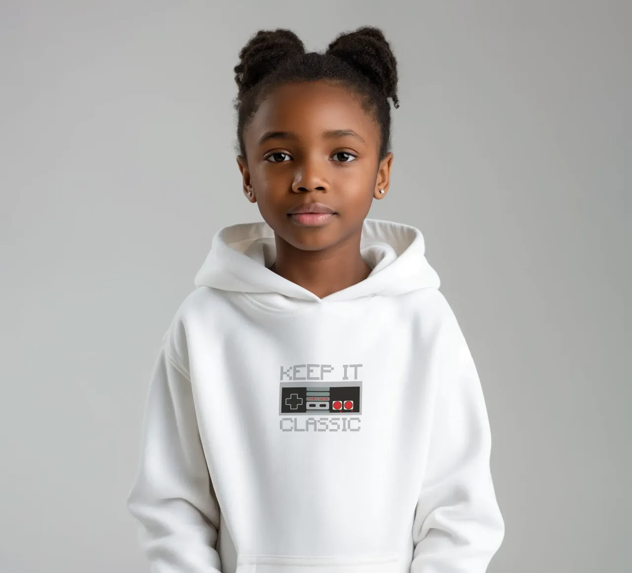 KEEP IT CLASSIC Kinder Hoodie von edsonramosart