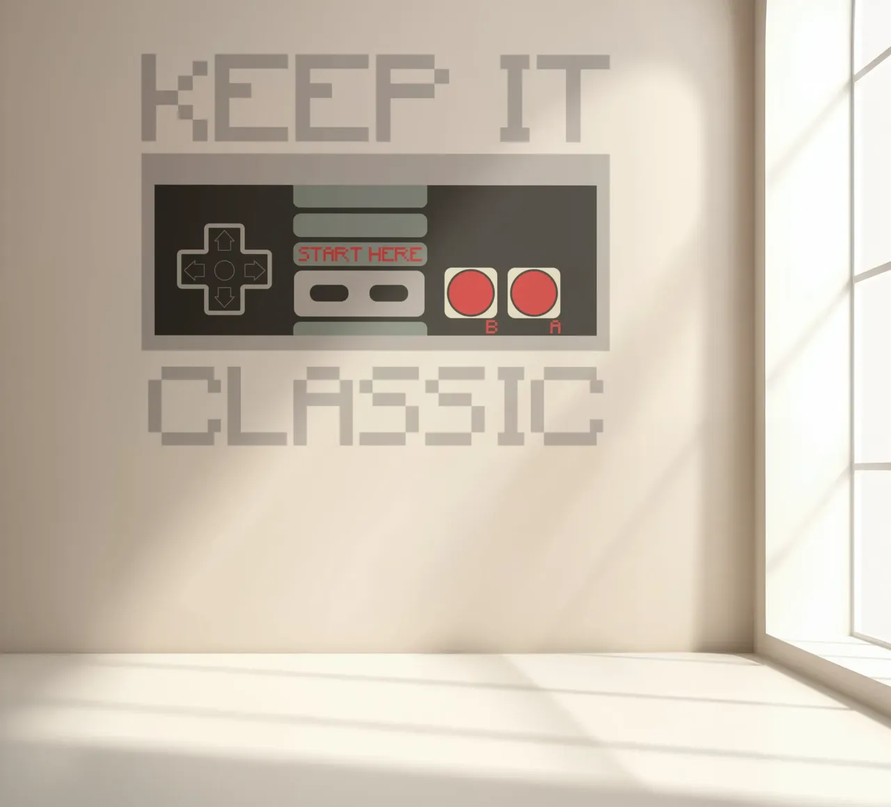 KEEP IT CLASSIC fotobehang van edsonramosart
