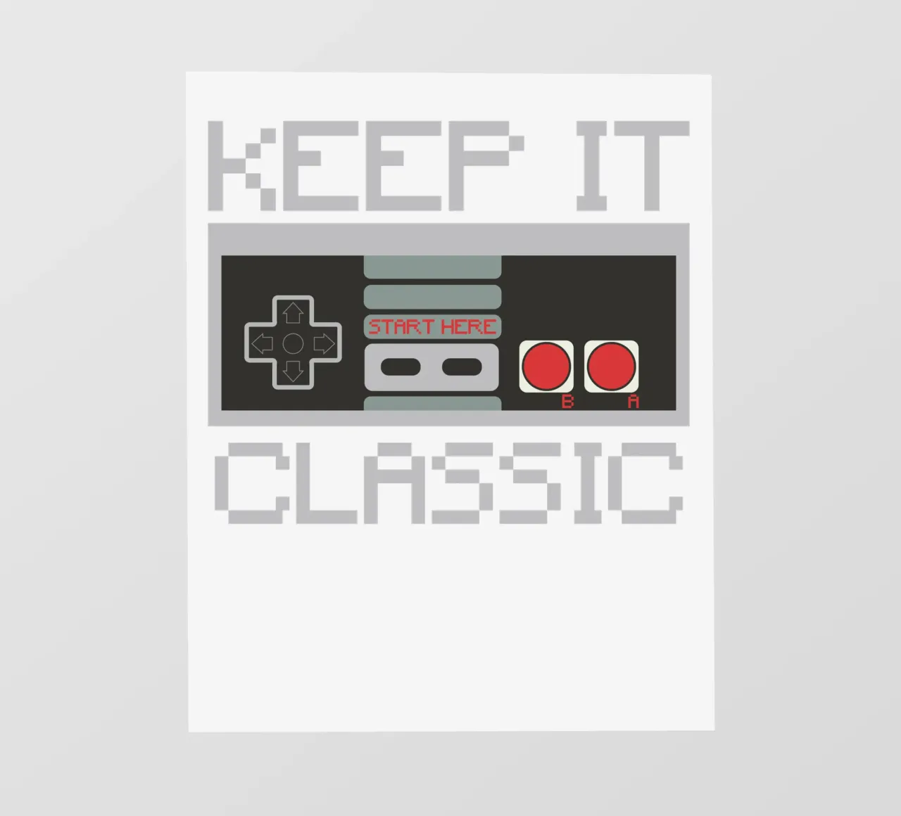 KEEP IT CLASSIC fotobehang van edsonramosart