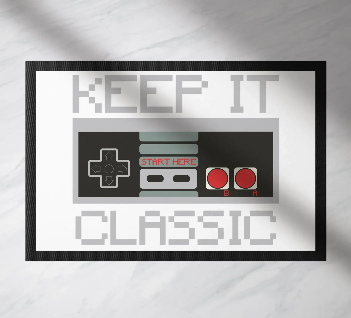 KEEP IT CLASSIC doormat by edsonramosart