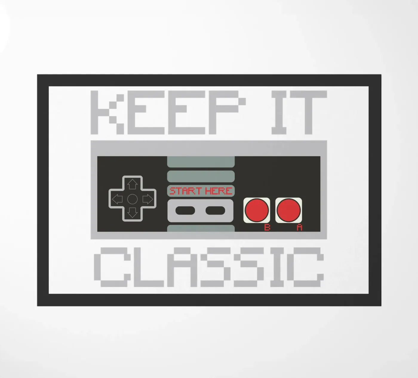 KEEP IT CLASSIC doormat by edsonramosart