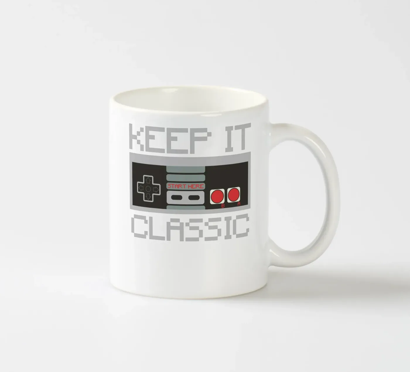 KEEP IT CLASSIC ceramic mug by edsonramosart