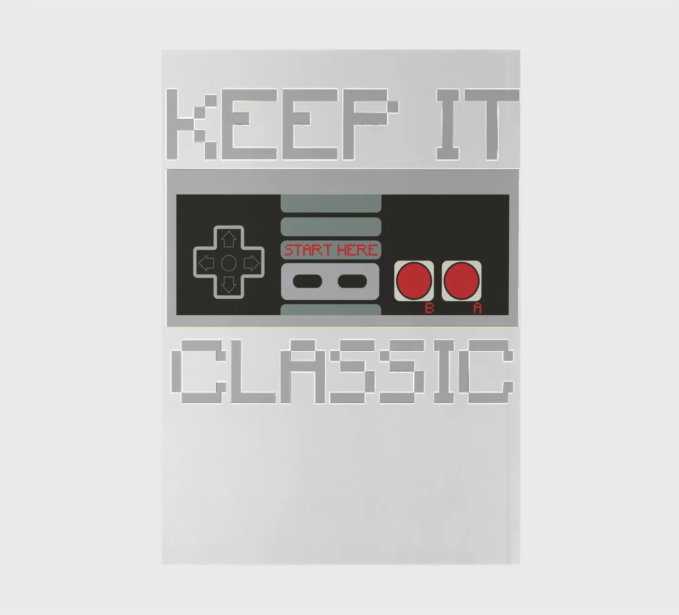 KEEP IT CLASSIC notebook by edsonramosart