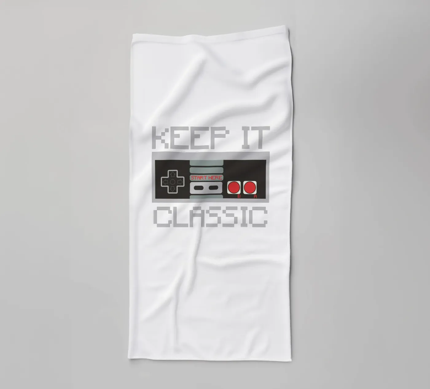 KEEP IT CLASSIC towel by edsonramosart