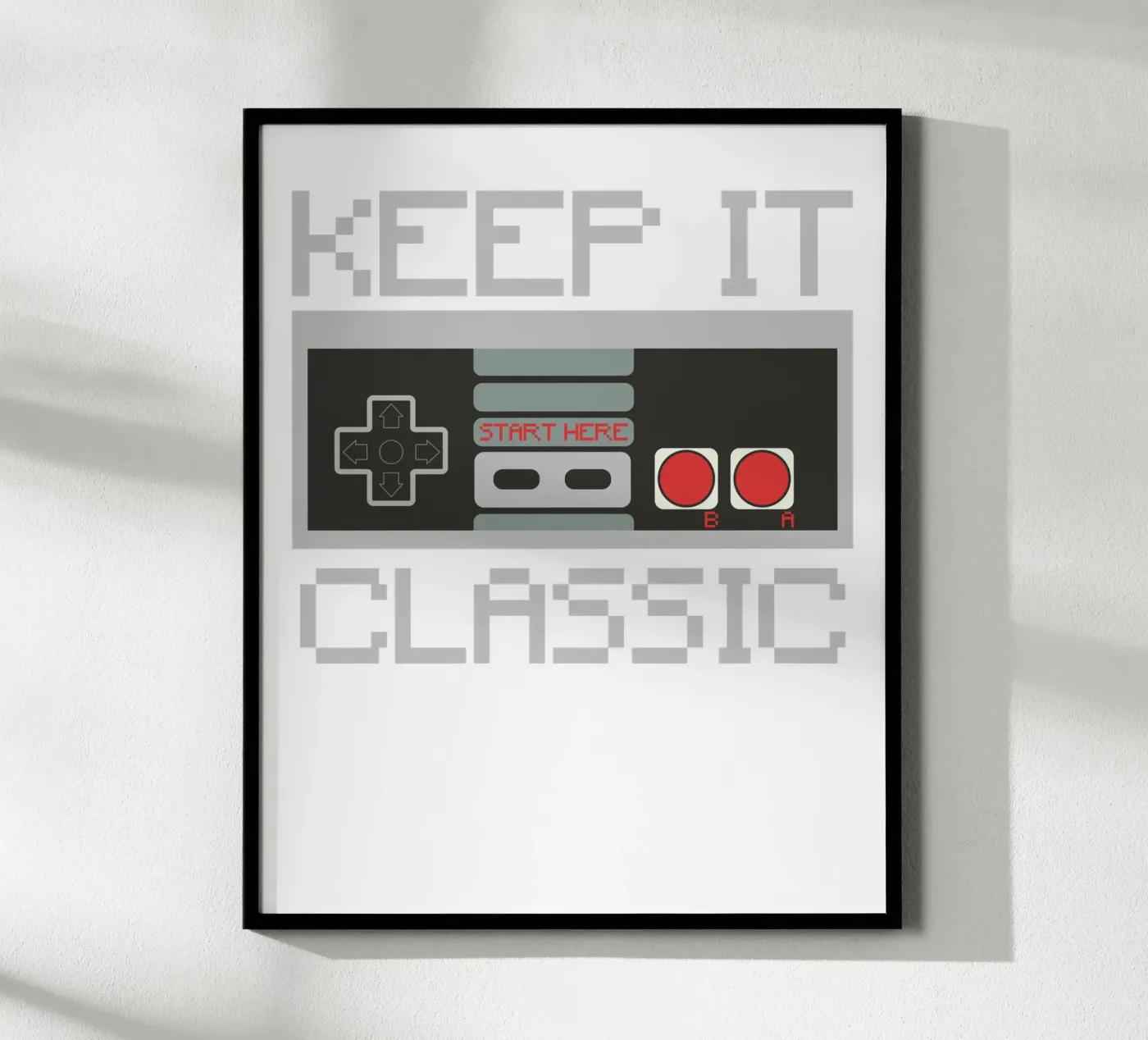 KEEP IT CLASSIC poster by edsonramosart