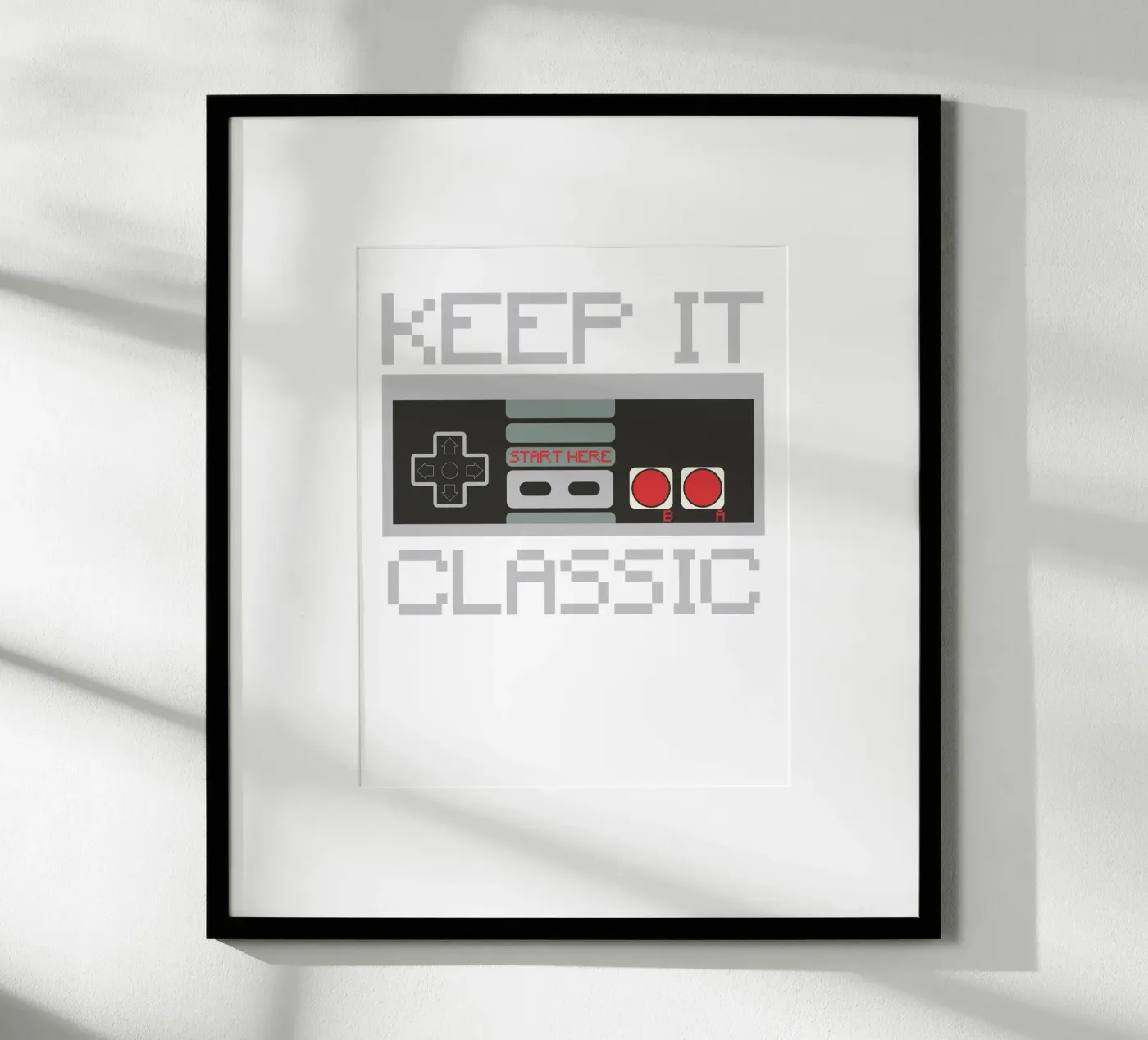 KEEP IT CLASSIC poster by edsonramosart