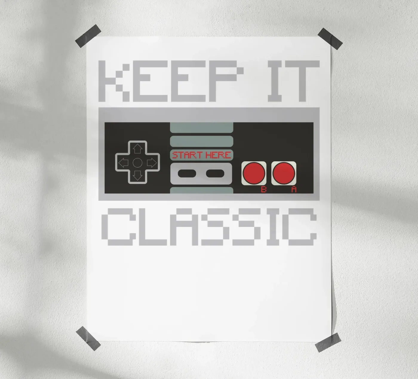 KEEP IT CLASSIC poster da edsonramosart