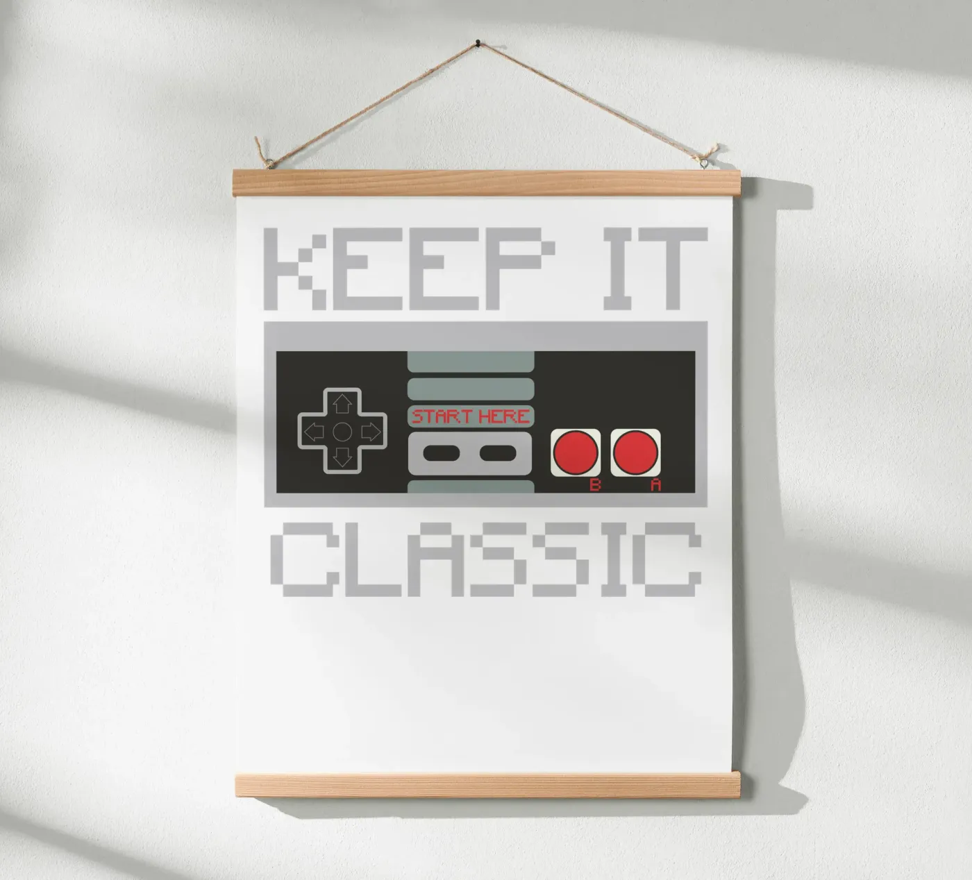 KEEP IT CLASSIC poster by edsonramosart