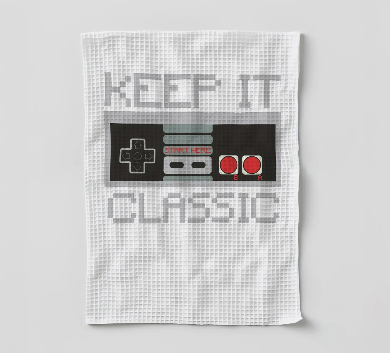 KEEP IT CLASSIC canovaccio da cucina da edsonramosart