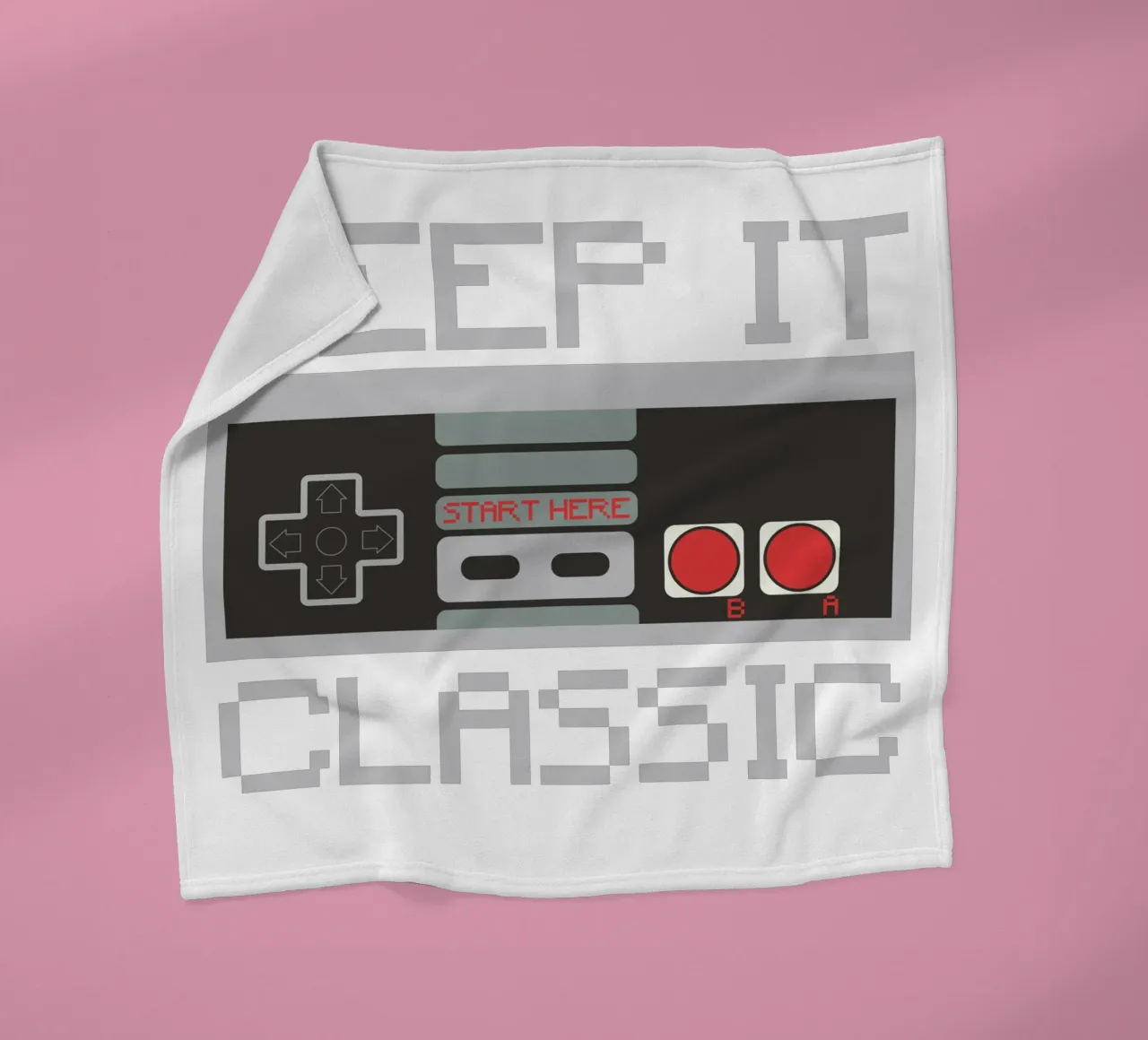 KEEP IT CLASSIC fleecedeken van edsonramosart