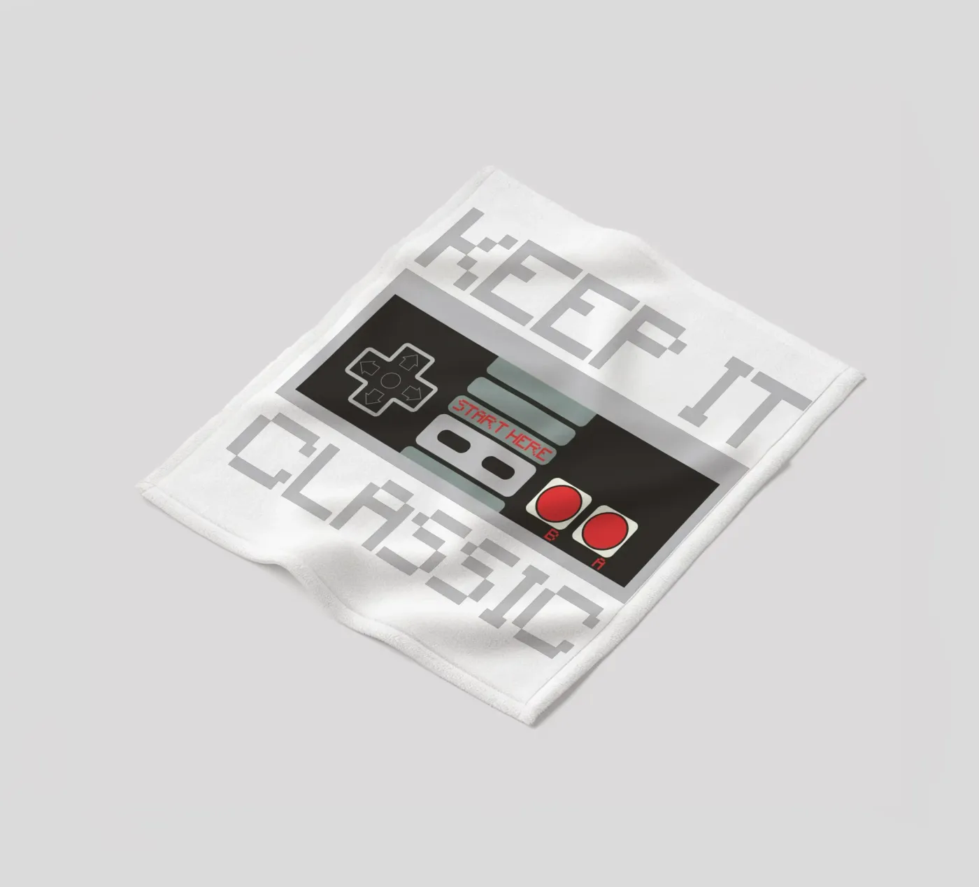 KEEP IT CLASSIC fleece blanket by edsonramosart