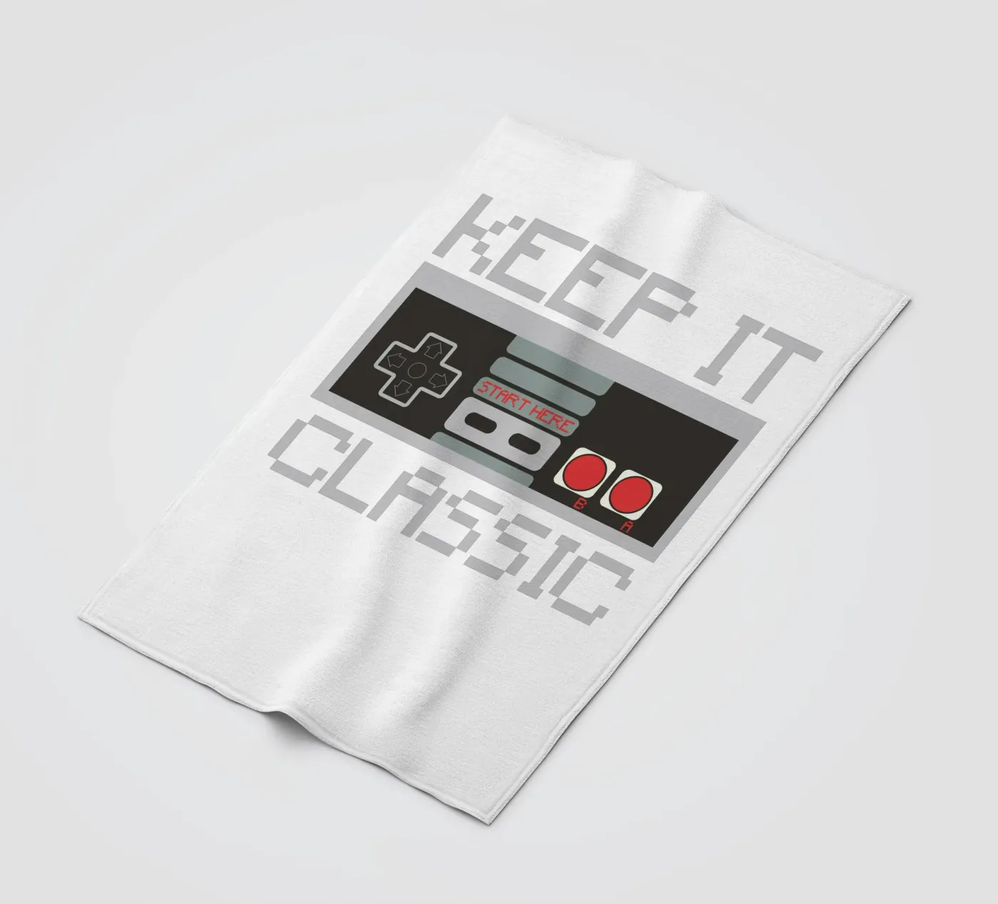 KEEP IT CLASSIC fleece blanket by edsonramosart