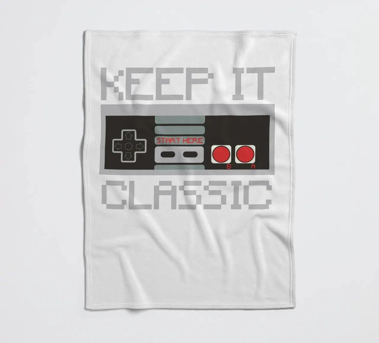 KEEP IT CLASSIC fleecedeken van edsonramosart