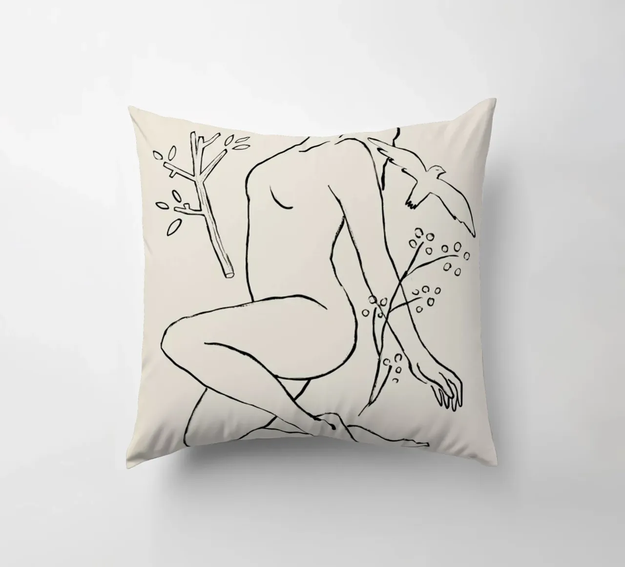 Lady of the Lake cuscino da Graphite