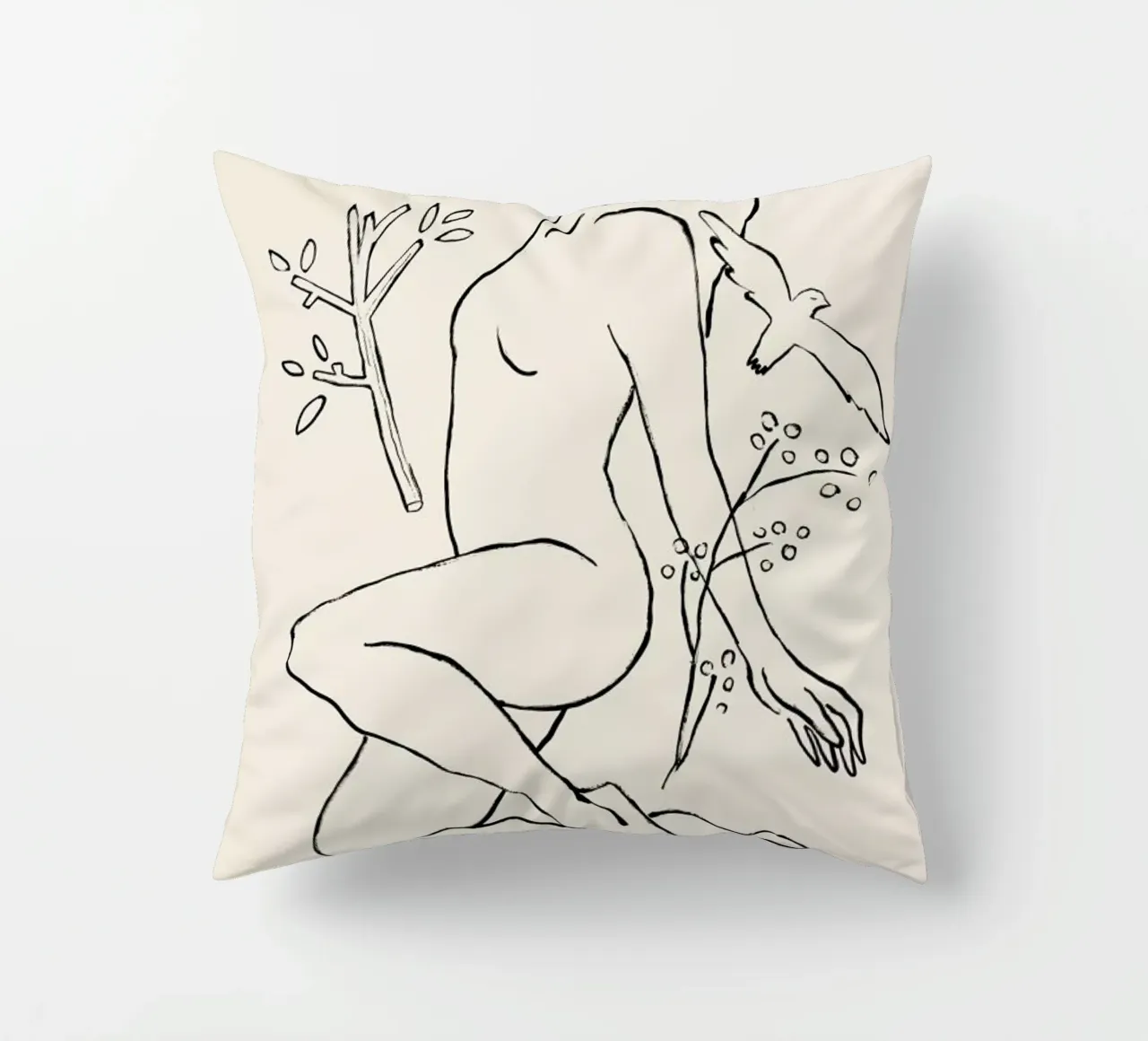 Lady of the Lake cuscino da Graphite