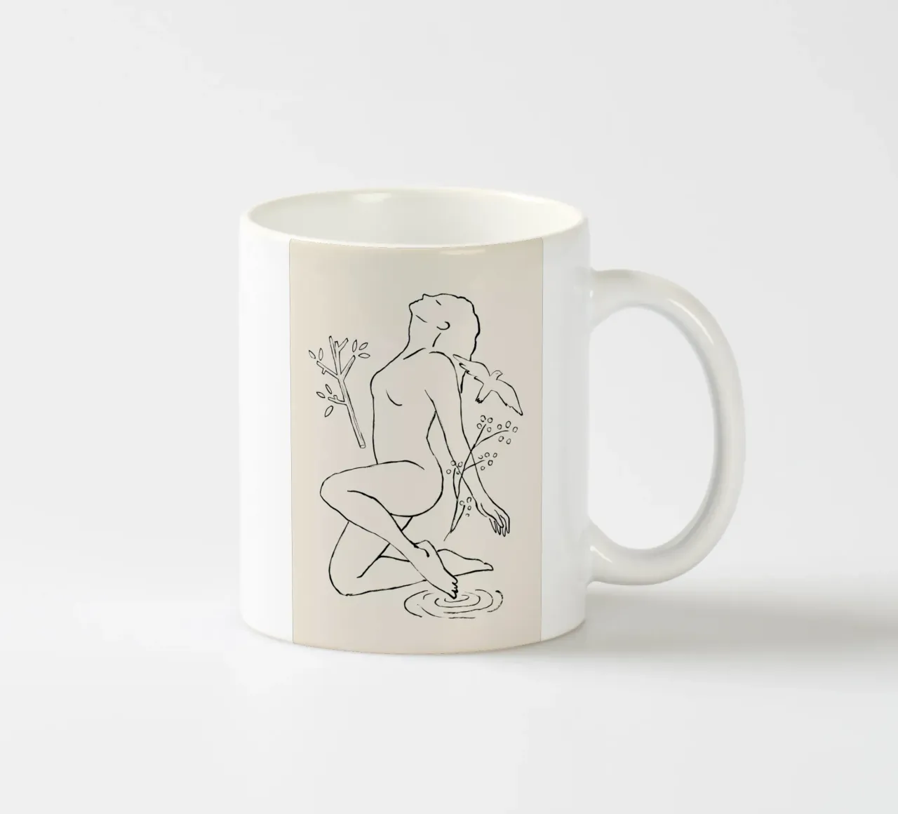 Lady of the Lake tazza in ceramica da Graphite