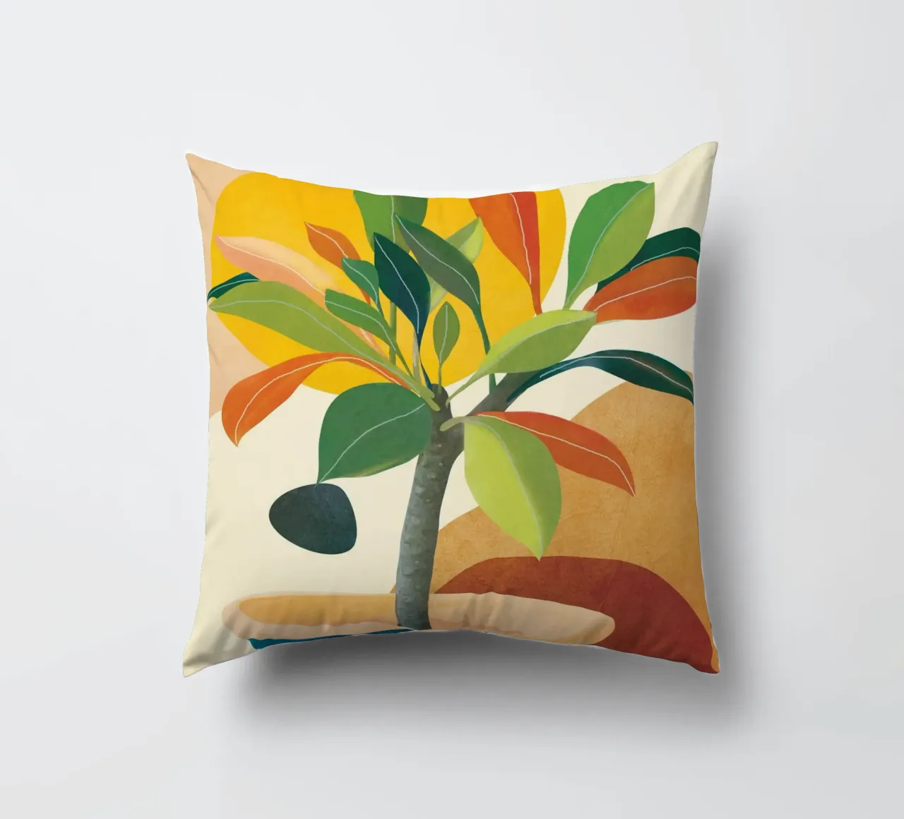 Colorful Branching Out 38 cuscino da cityart