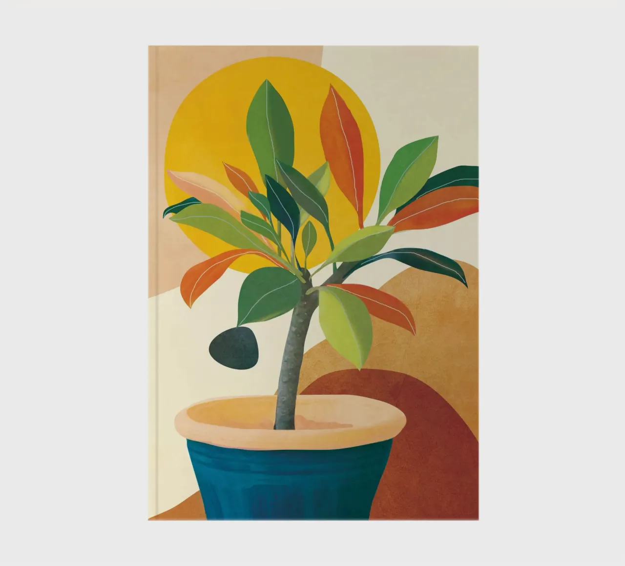 Colorful Branching Out 38 notebook by cityart
