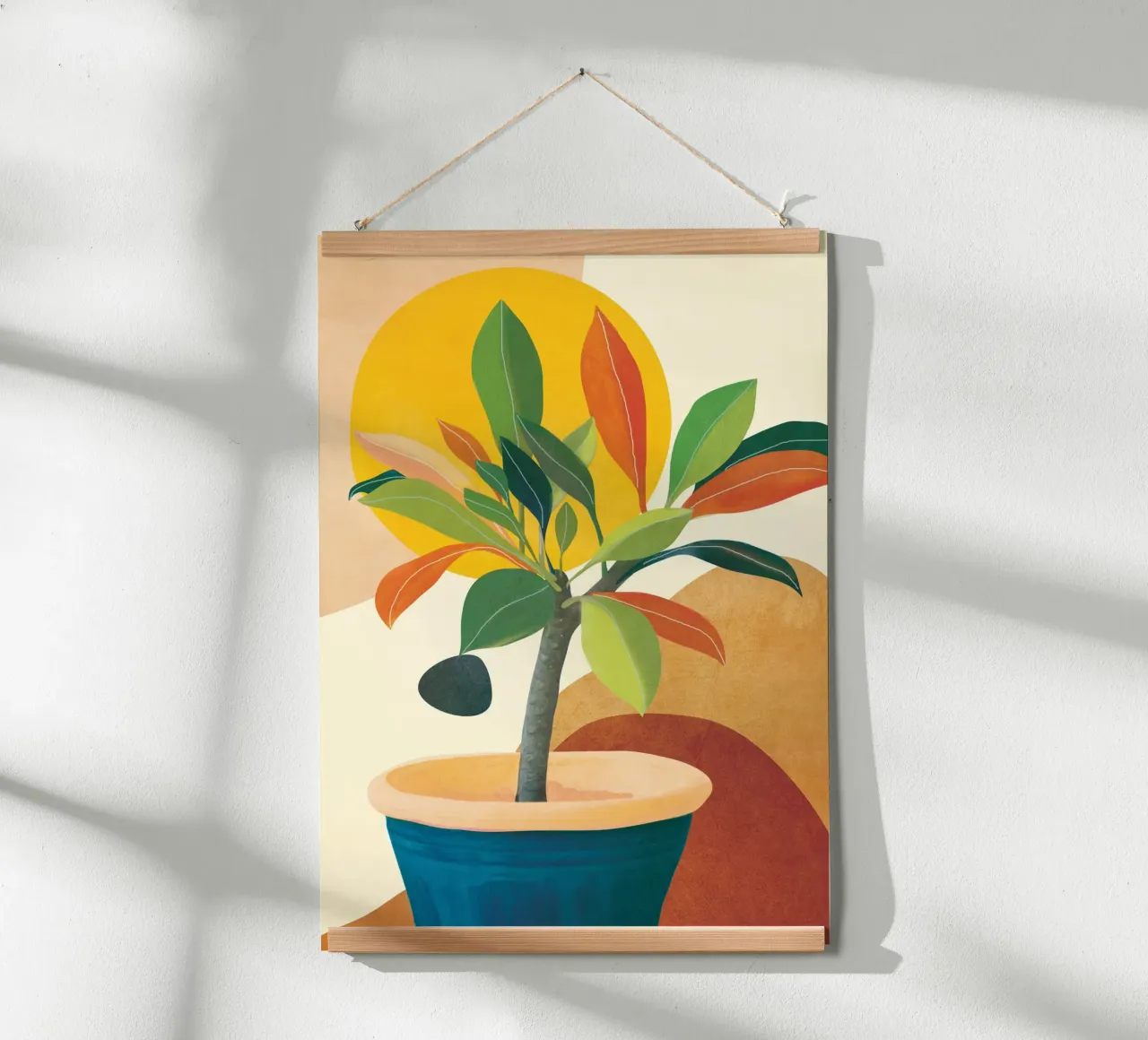 Colorful Branching Out 38 carta hahnemühle da cityart