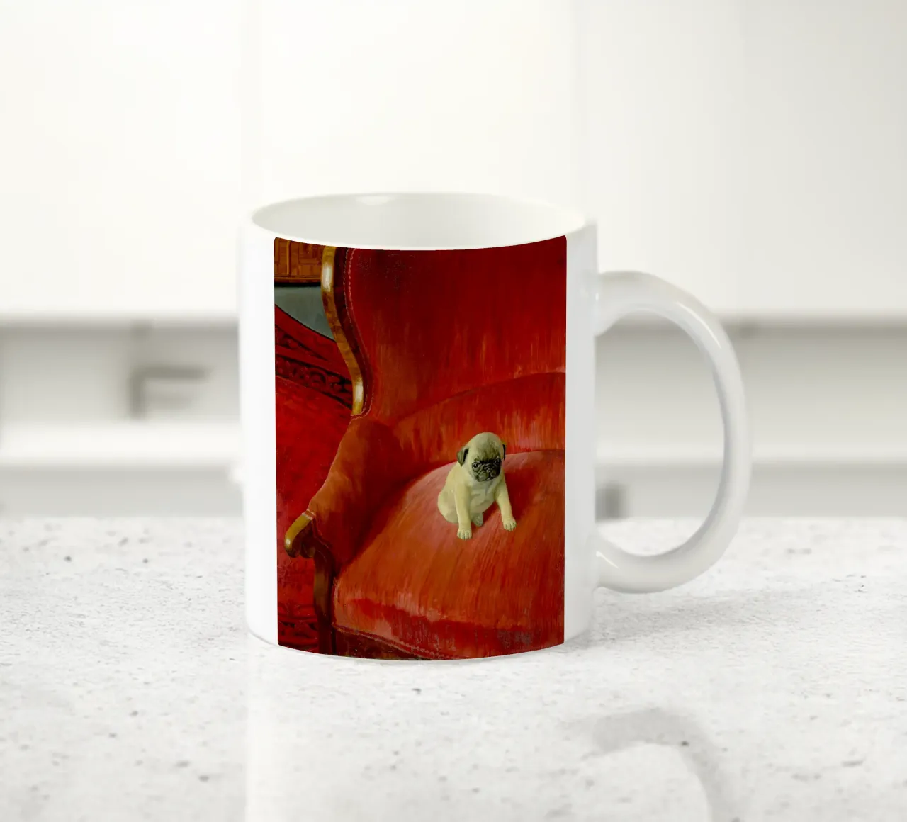 Sigfrido di Thomas Theodor Heine (1921) tazza in ceramica da Venus Art