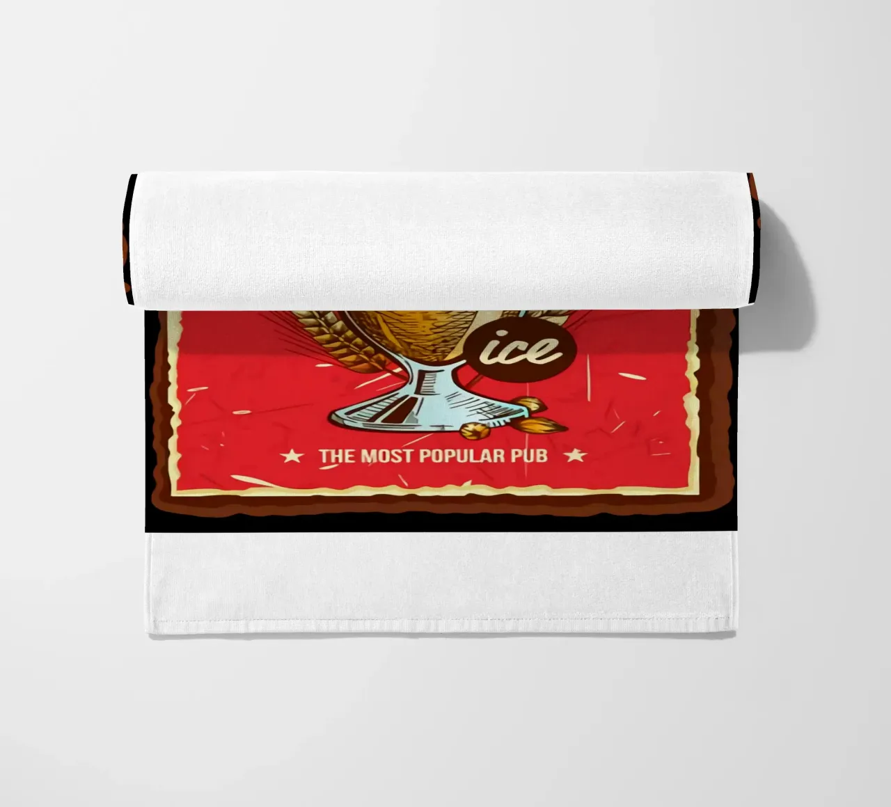 Brewery Beer Is The Most Popular PUB beach towel by Jodie Art