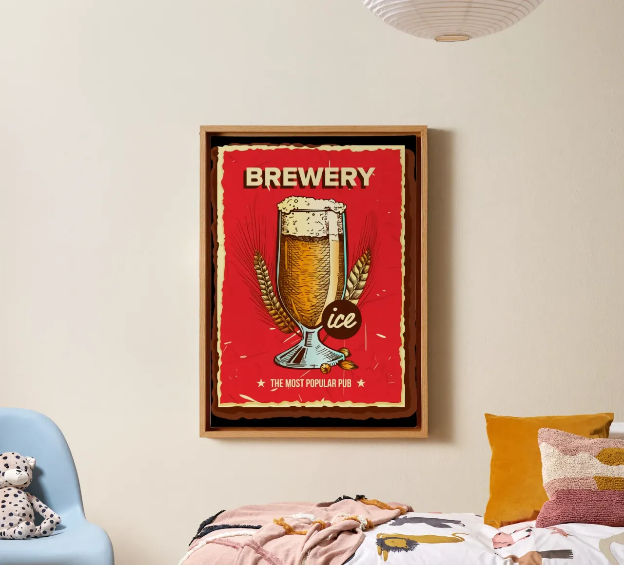 La birra di birreria è il PUB più popolare tela da Jodie Art