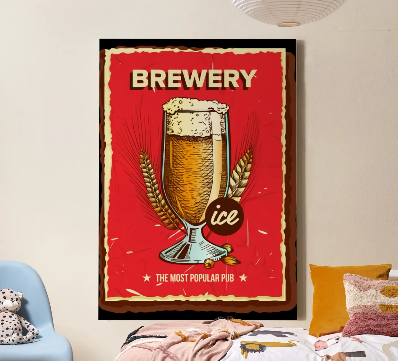 La birra di birreria è il PUB più popolare tela da Jodie Art