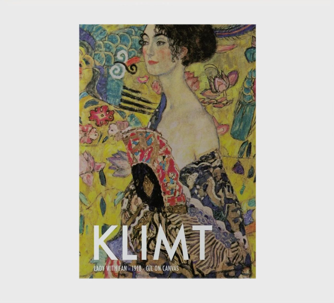 Klimt - Lady with Fan notebook by Vintage by JUNIQE