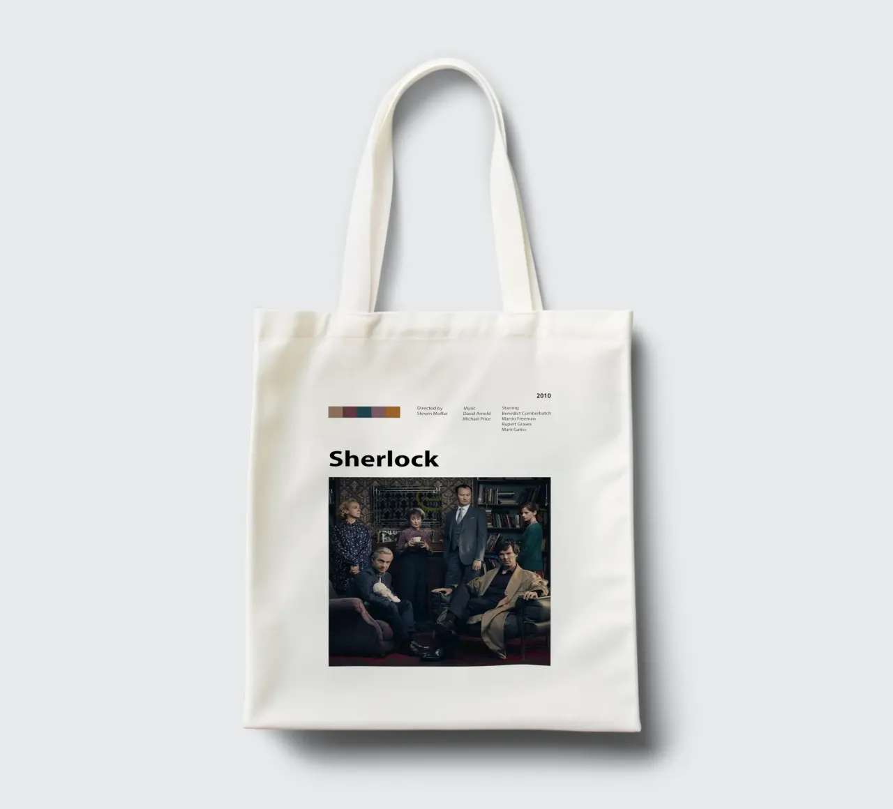 Sherlock borsa in juta da The Movie Wall