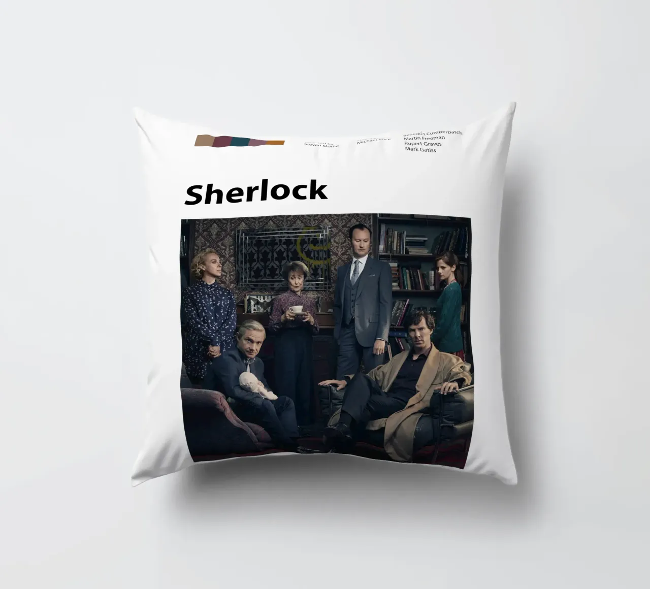 Sherlock cuscino da The Movie Wall