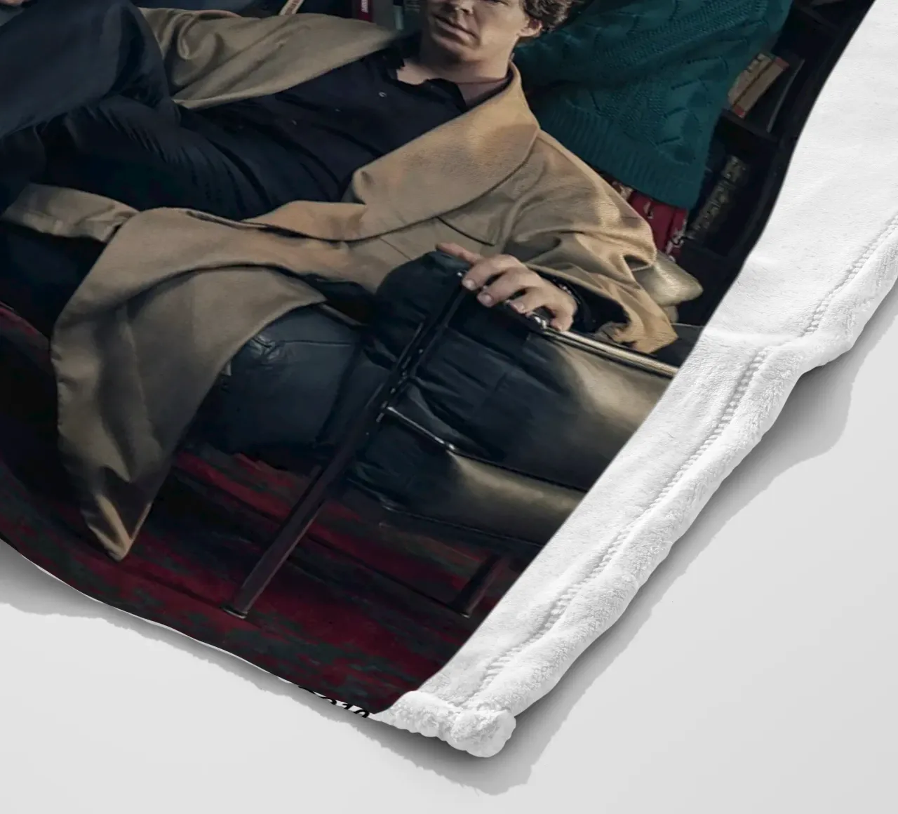 Sherlock coperta in pile da The Movie Wall
