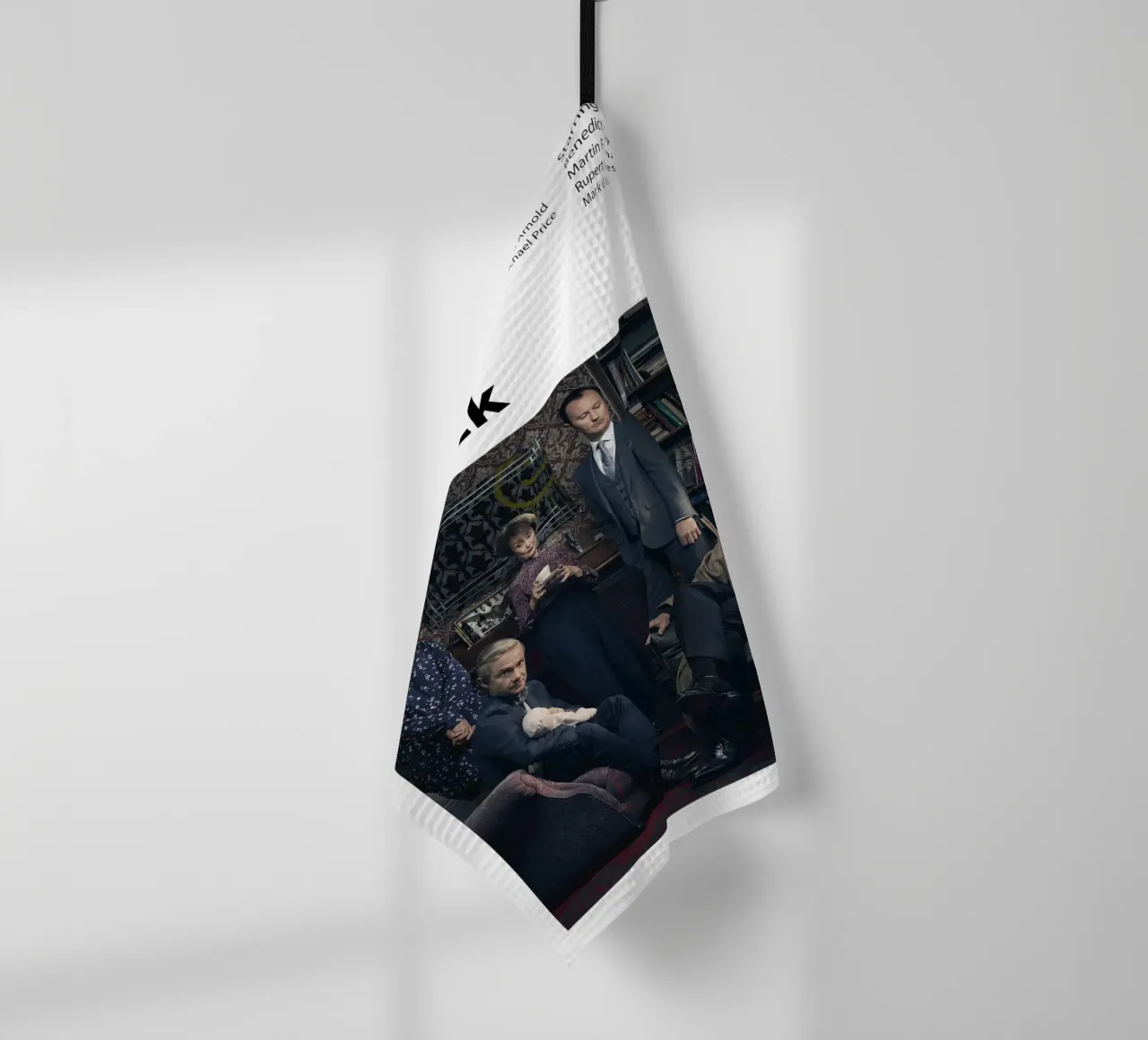 Sherlock canovaccio da cucina da The Movie Wall