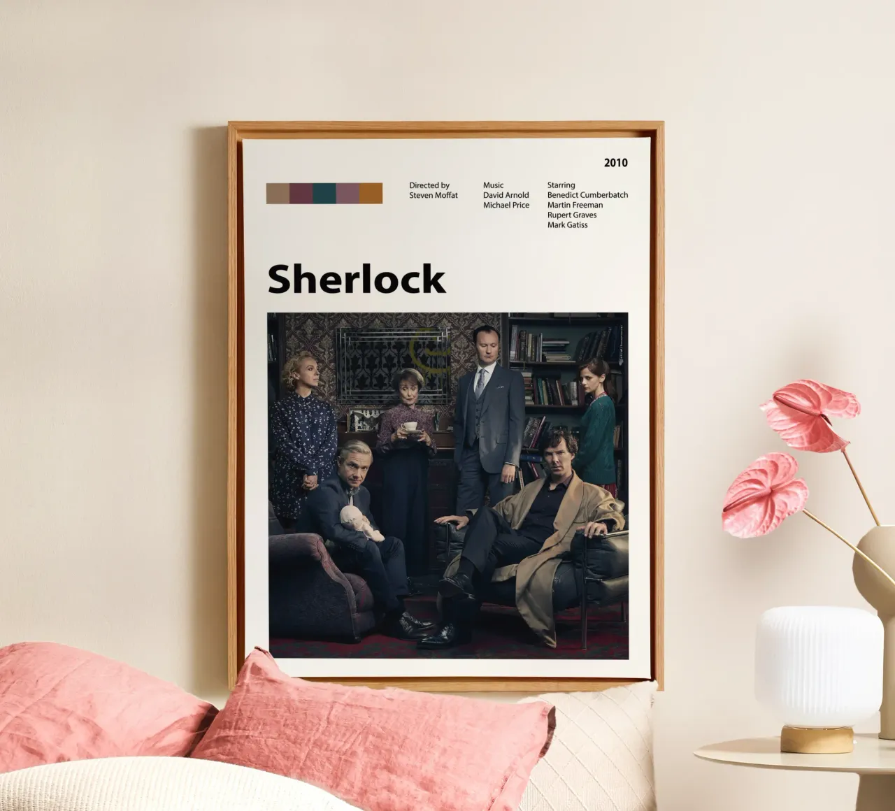 Sherlock canvas by 🎞 The Movie Wall