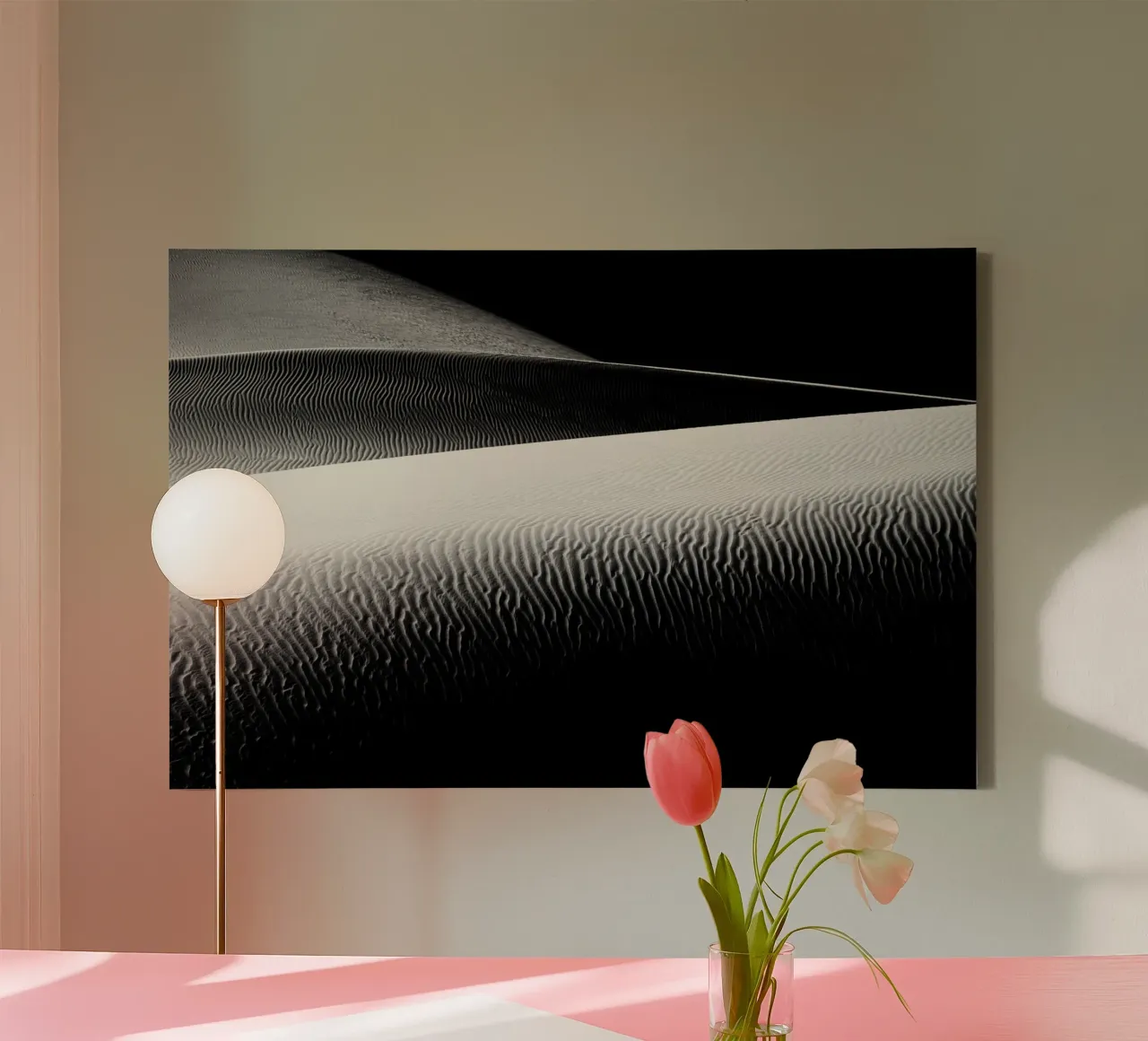 Art of the desert tela con Cornice a cassetta da photolovers