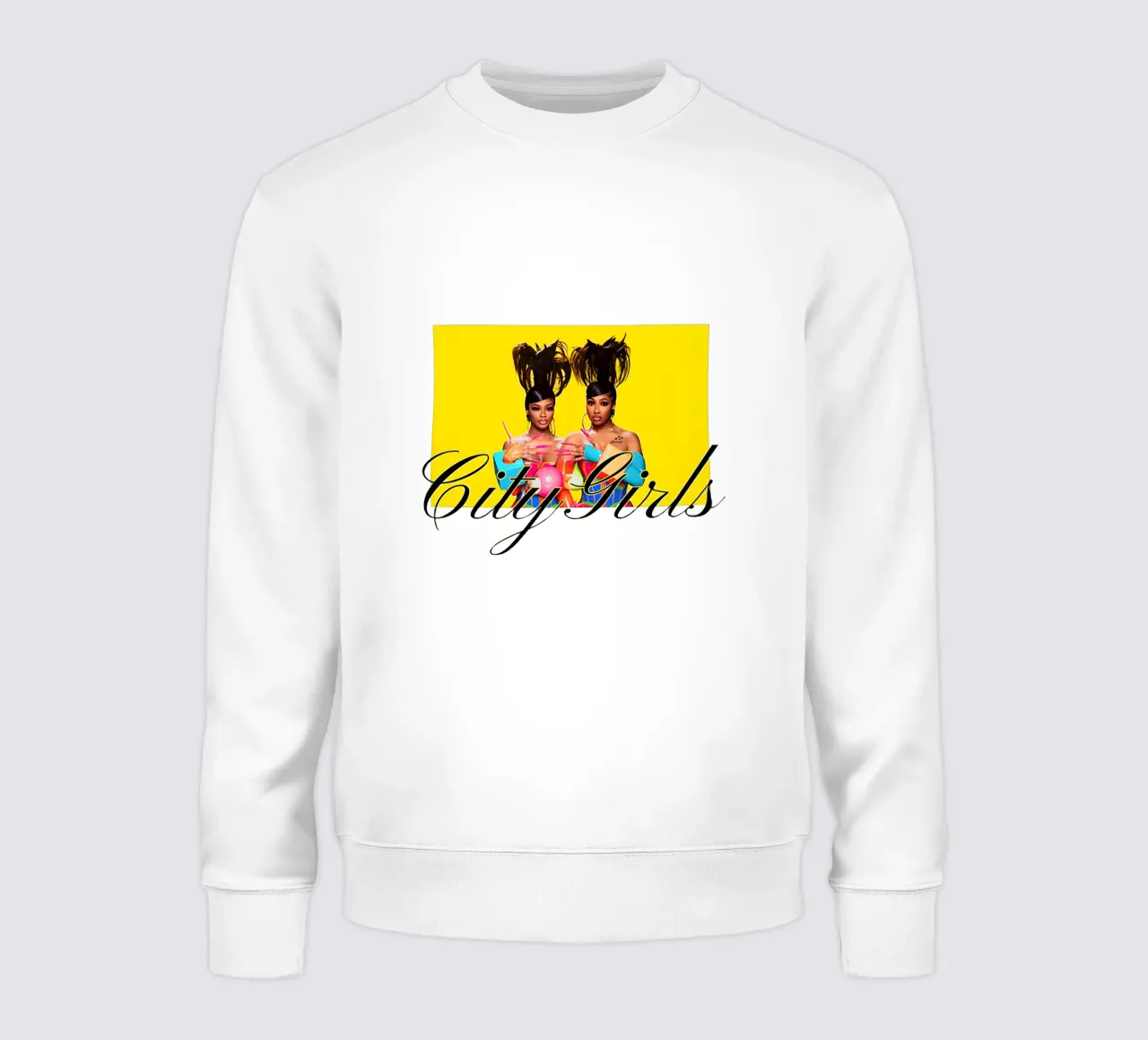 Ragazza gialla felpa da Natasha Shop