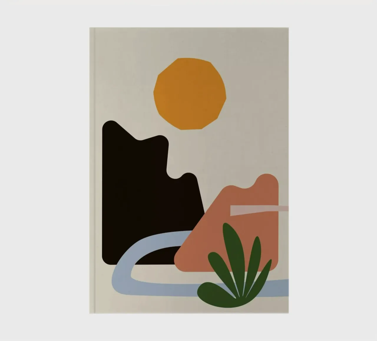 Sun Garden II notebook by Pure