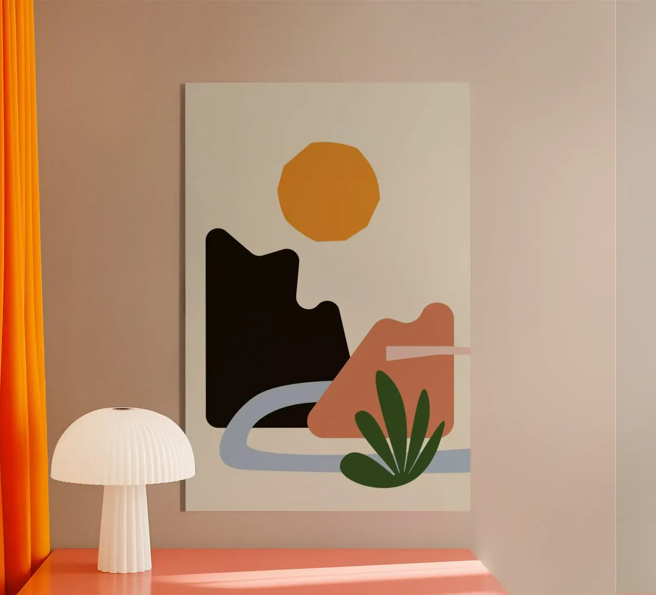 Sun Garden II Acryl-Glas von Pure