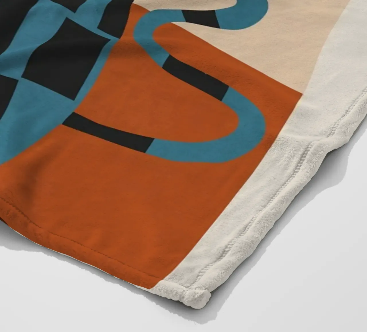 Modern Botanicals No. 4 coperta in pile da Nadjaa