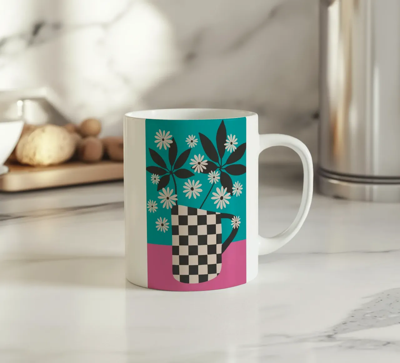 Daisy Daydreams 2 tazza in ceramica da cityart