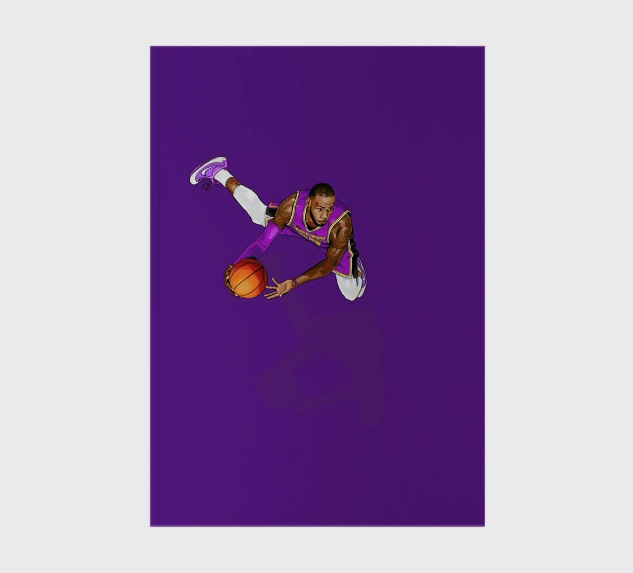 Frequent Fliers Lebron notebook by Jason Ratliff