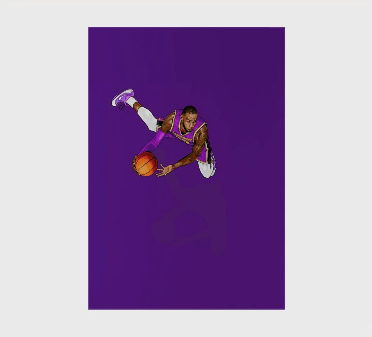 Frequent Fliers Lebron notebook by Jason Ratliff