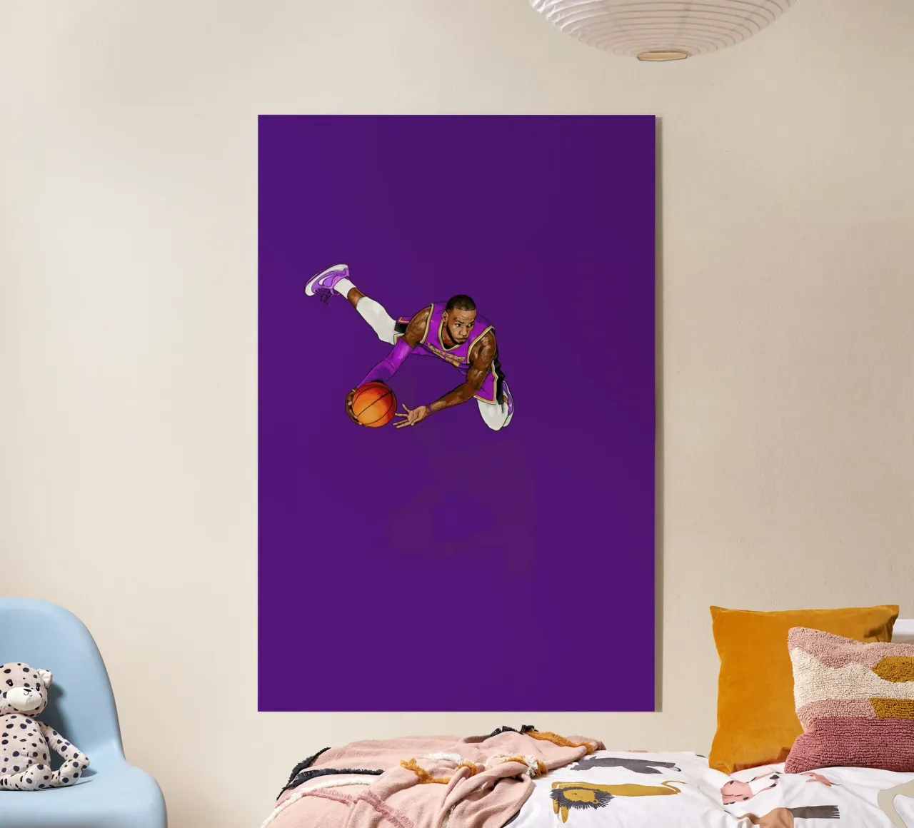Frequent Fliers Lebron plexiglass da Jason Ratliff
