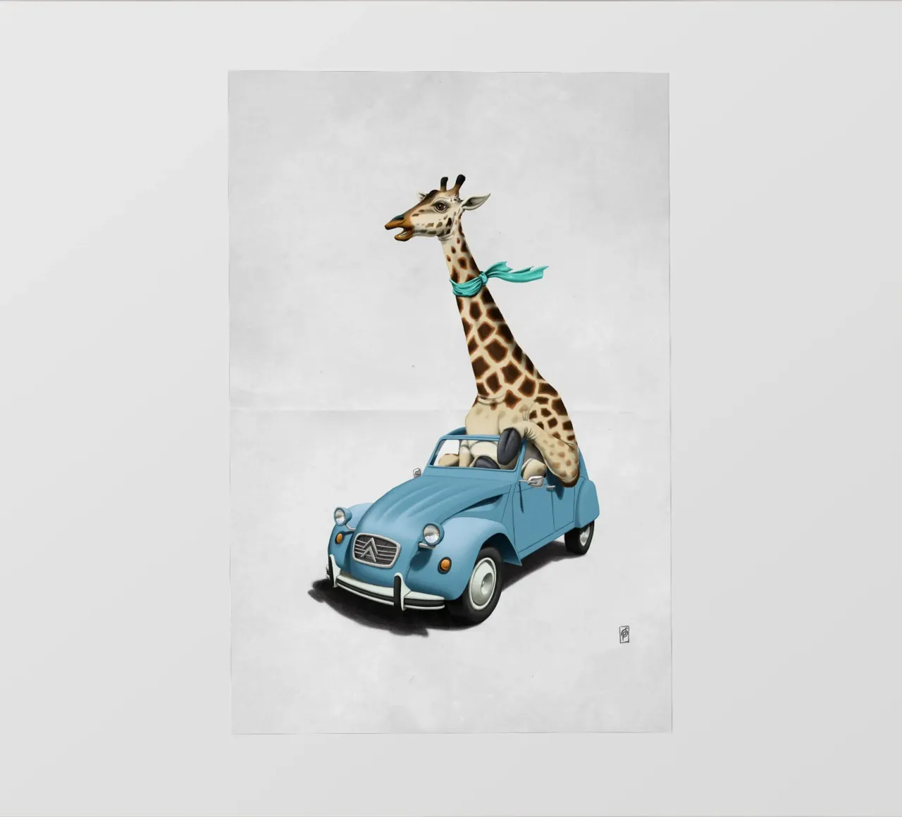 Riding High (Wordless) telo in pvc da Rob Art | Illustration