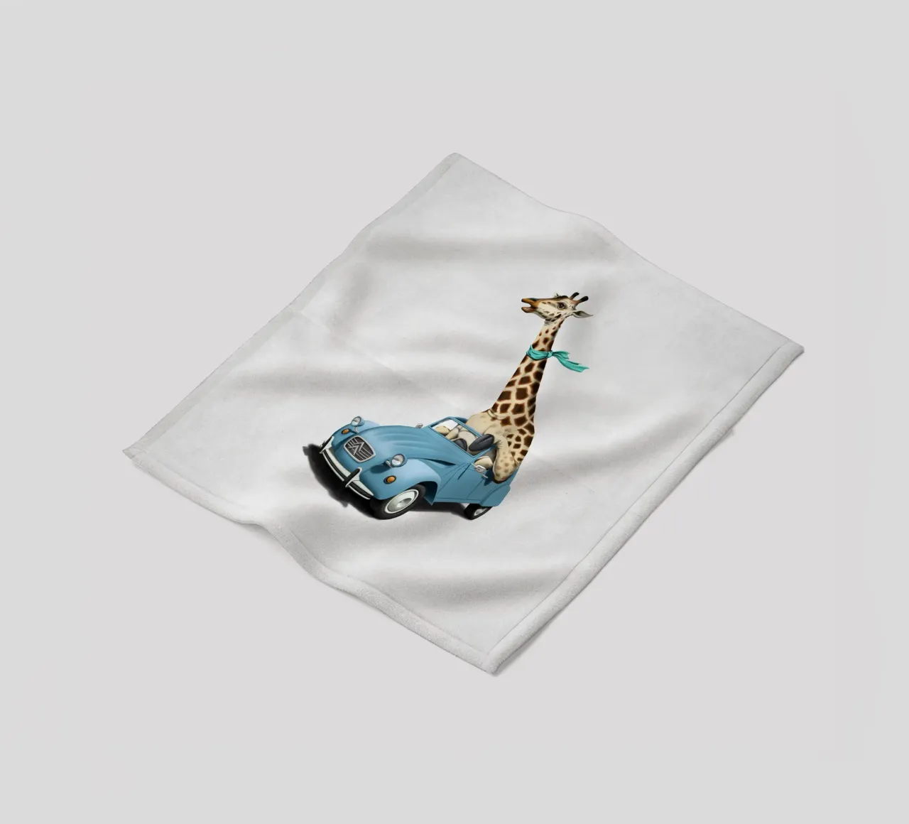 Riding High (Wordless) coperta in pile da Rob Art | Illustration