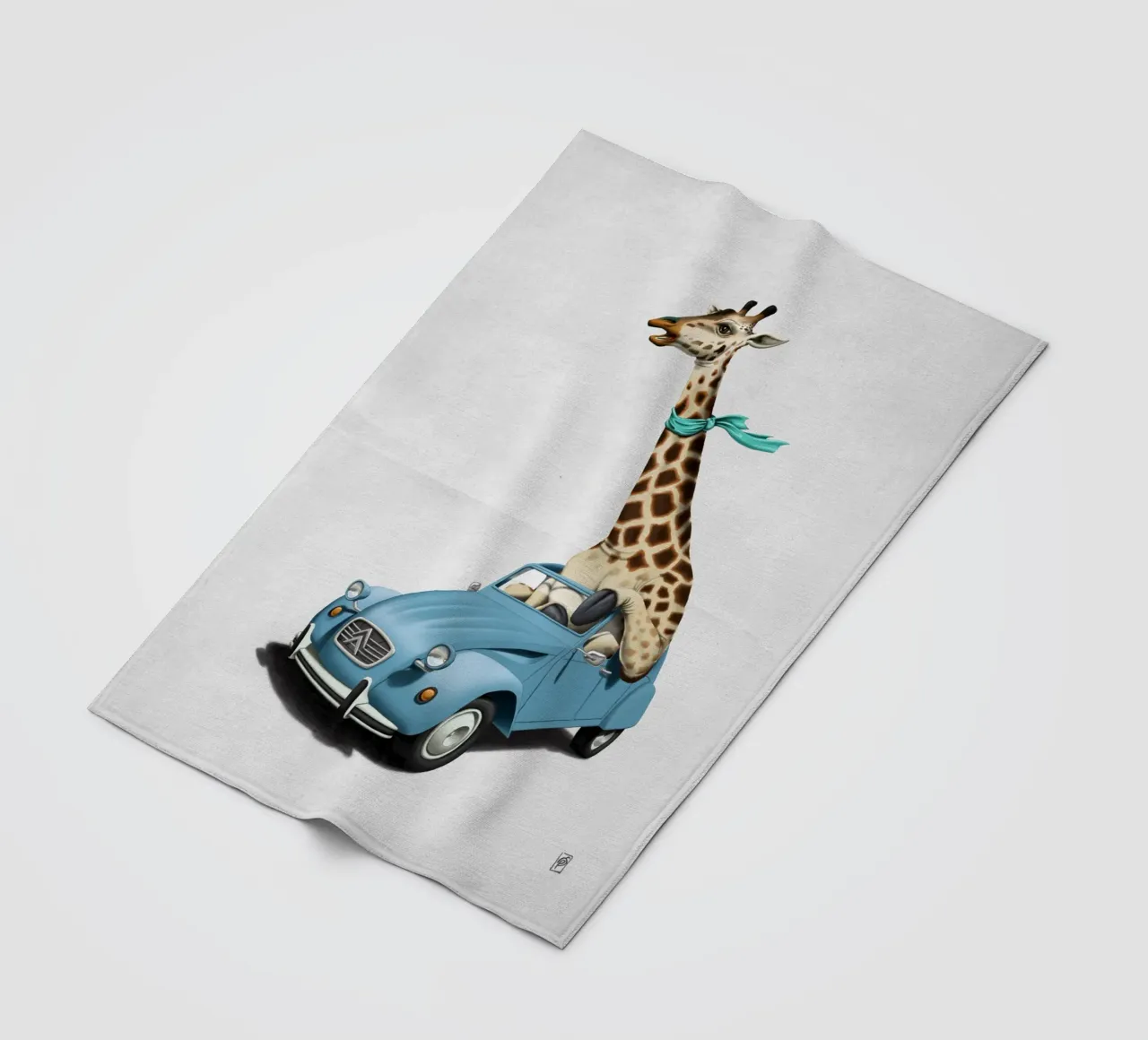 Riding High (Wordless) coperta in pile da Rob Art | Illustration