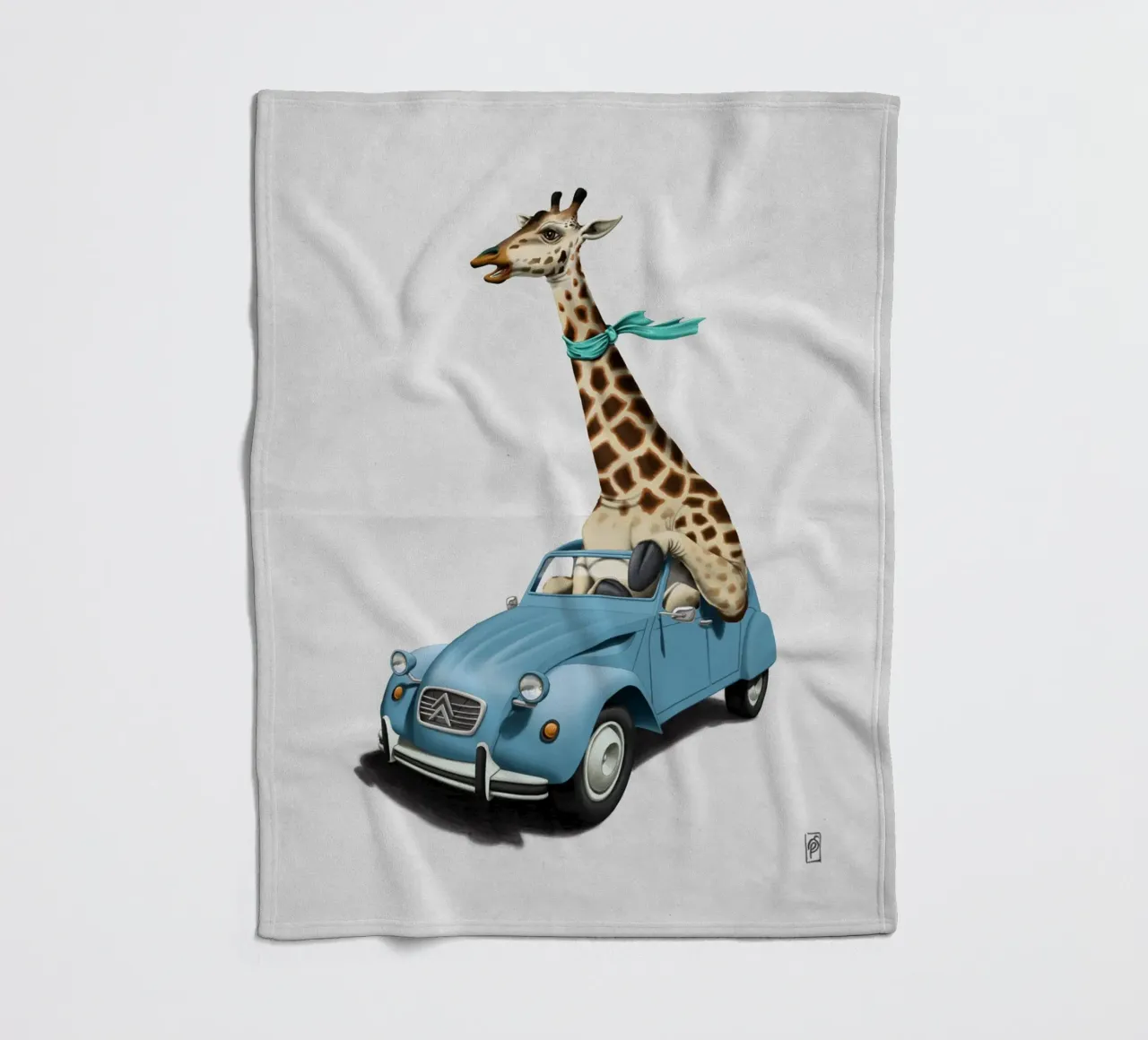 Riding High (Wordless) coperta in pile da Rob Art | Illustration
