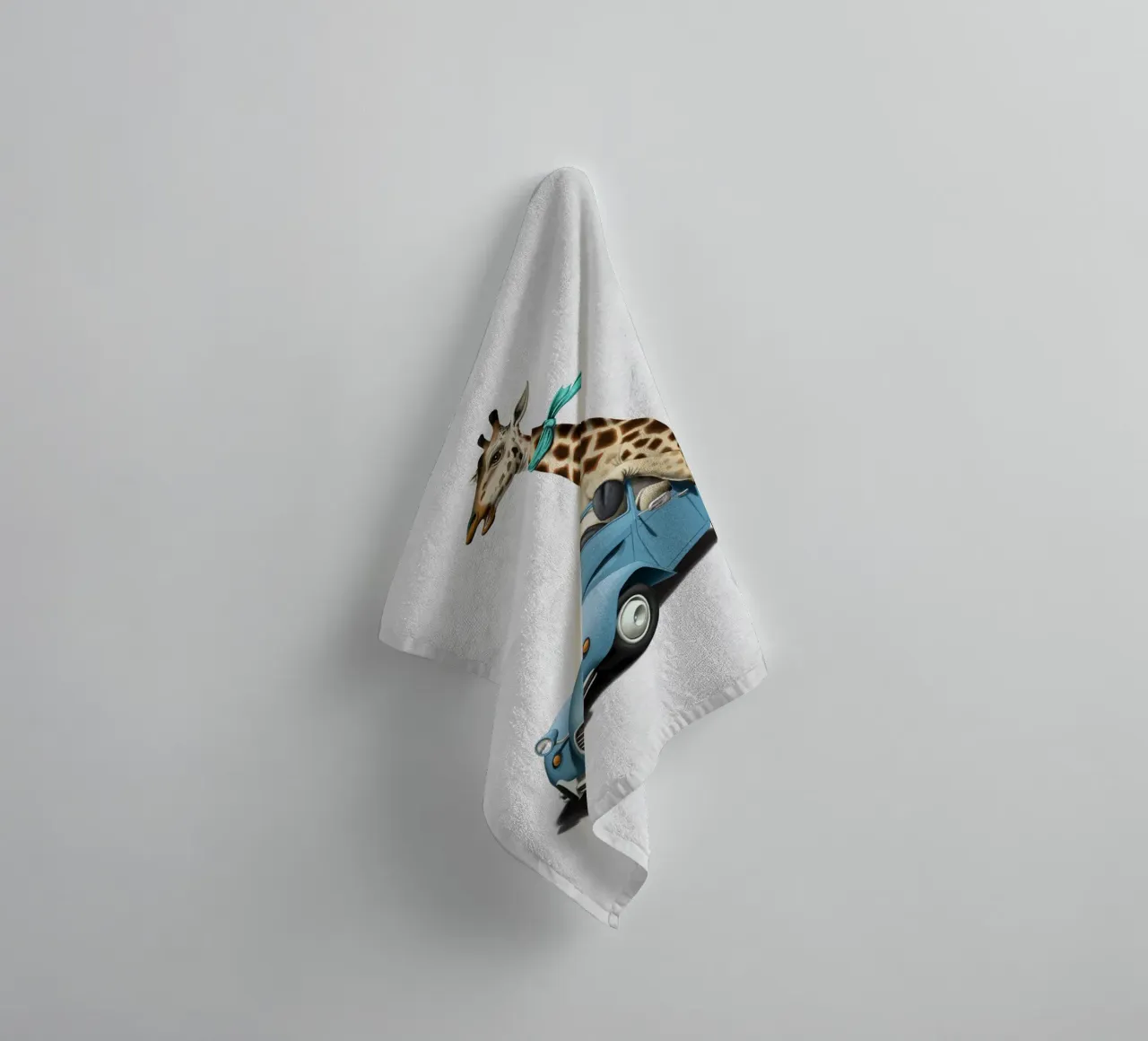 Riding High (Wordless) asciugamano da bagno da Rob Art | Illustration