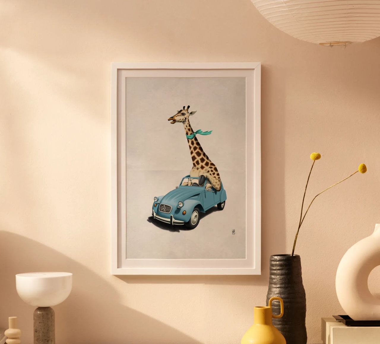 Riding High (Wordless) poster by Rob Art | Illustration