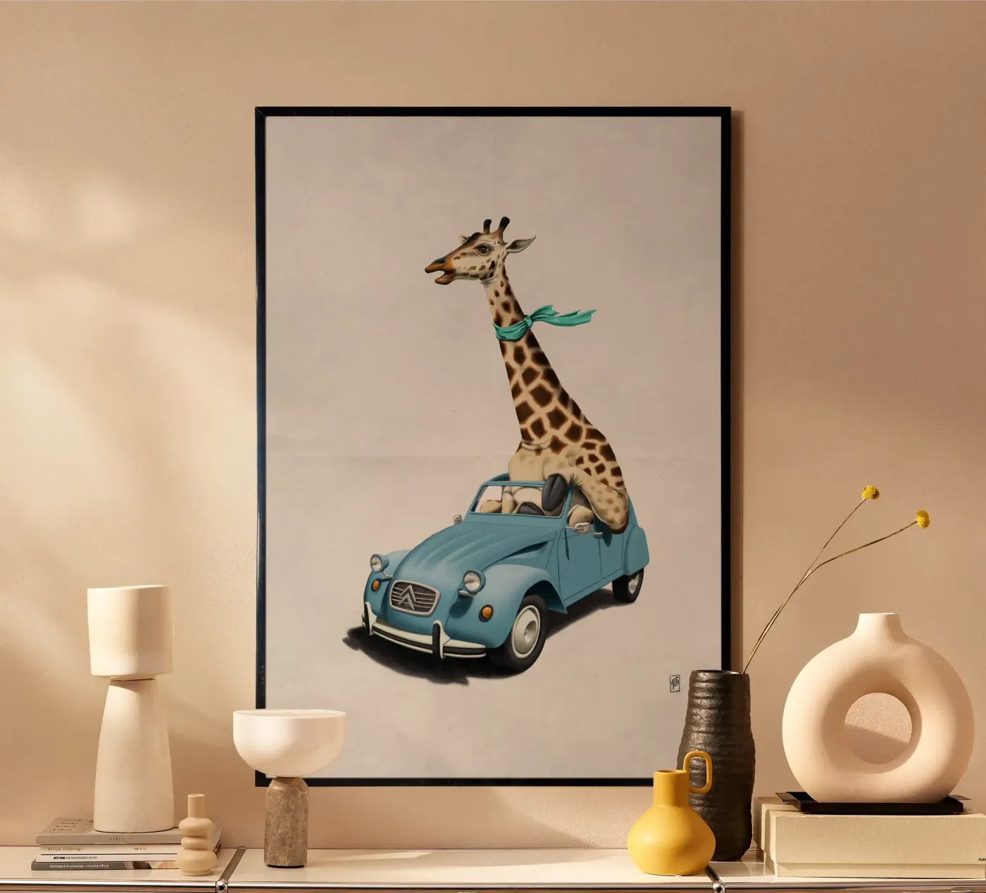 Riding High (Wordless) poster da Rob Art | Illustration
