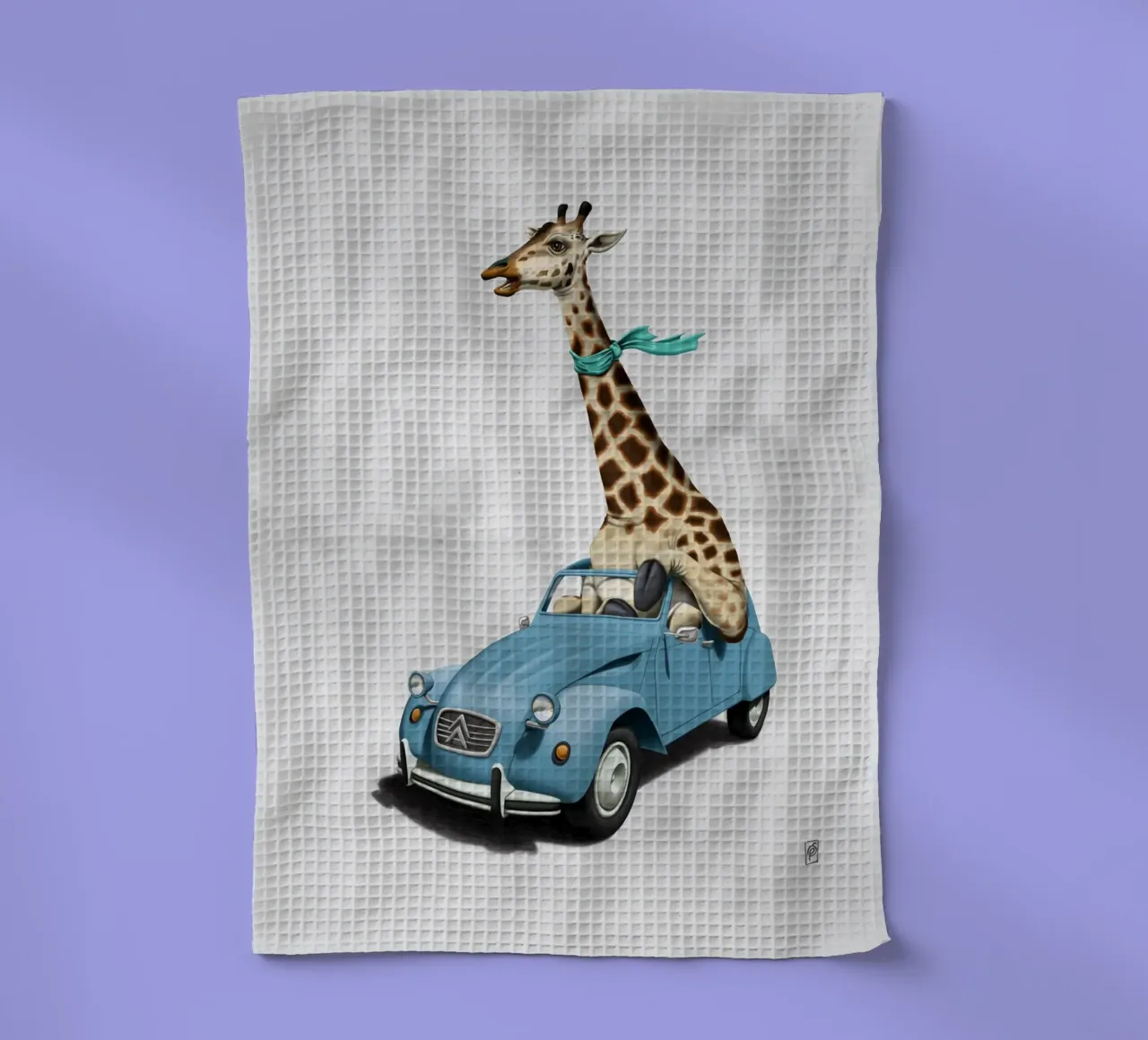 Riding High (Wordless) canovaccio da cucina da Rob Art | Illustration
